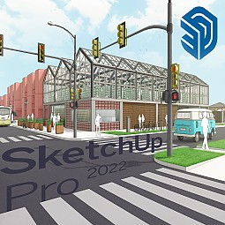 [상업용] SketchUp Pro 2022 싱글 (신규-4개 이하)